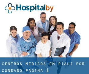 centros médicos em Piauí por Condado - página 1