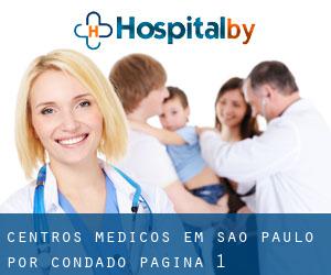 centros médicos em São Paulo por Condado - página 1