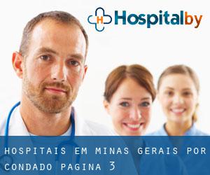 hospitais em Minas Gerais por Condado - página 3